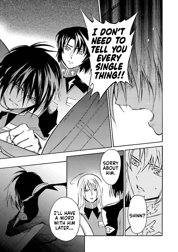Kidou Senshi Gundam SEED Destiny the Edge Chapter 13 page 21 - Chapter 13: Lock-On