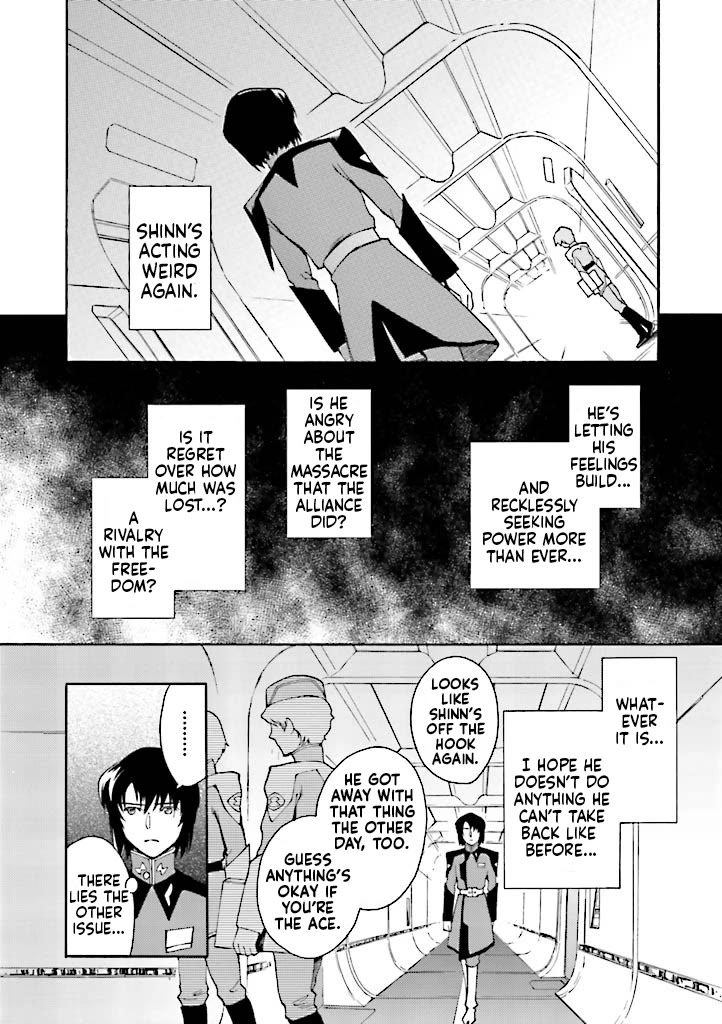Kidou Senshi Gundam SEED Destiny the Edge Chapter 13 page 22 - Chapter 13: Lock-On