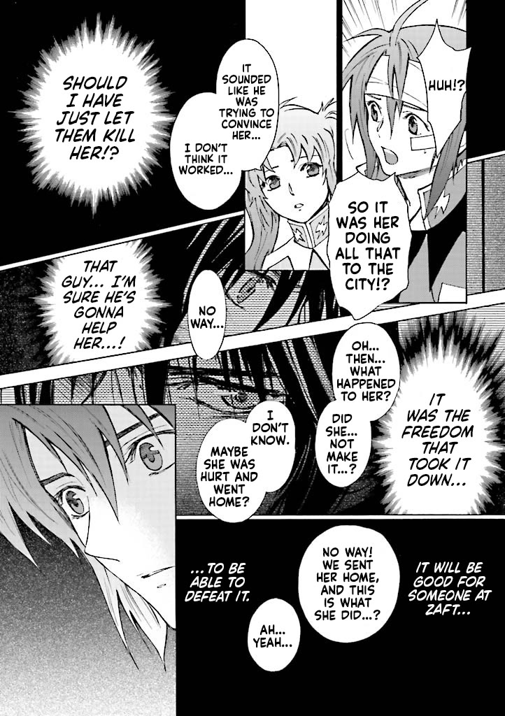 Kidou Senshi Gundam SEED Destiny the Edge Chapter 13 page 25 - Chapter 13: Lock-On