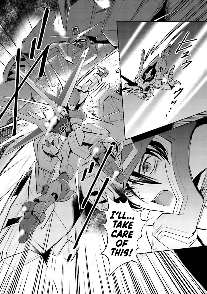 Kidou Senshi Gundam SEED Destiny the Edge Chapter 13 page 3 - Chapter 13: Lock-On