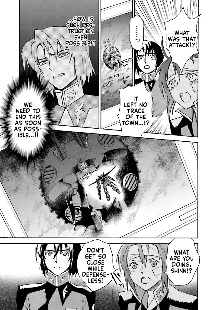 Kidou Senshi Gundam SEED Destiny the Edge Chapter 13 page 7 - Chapter 13: Lock-On