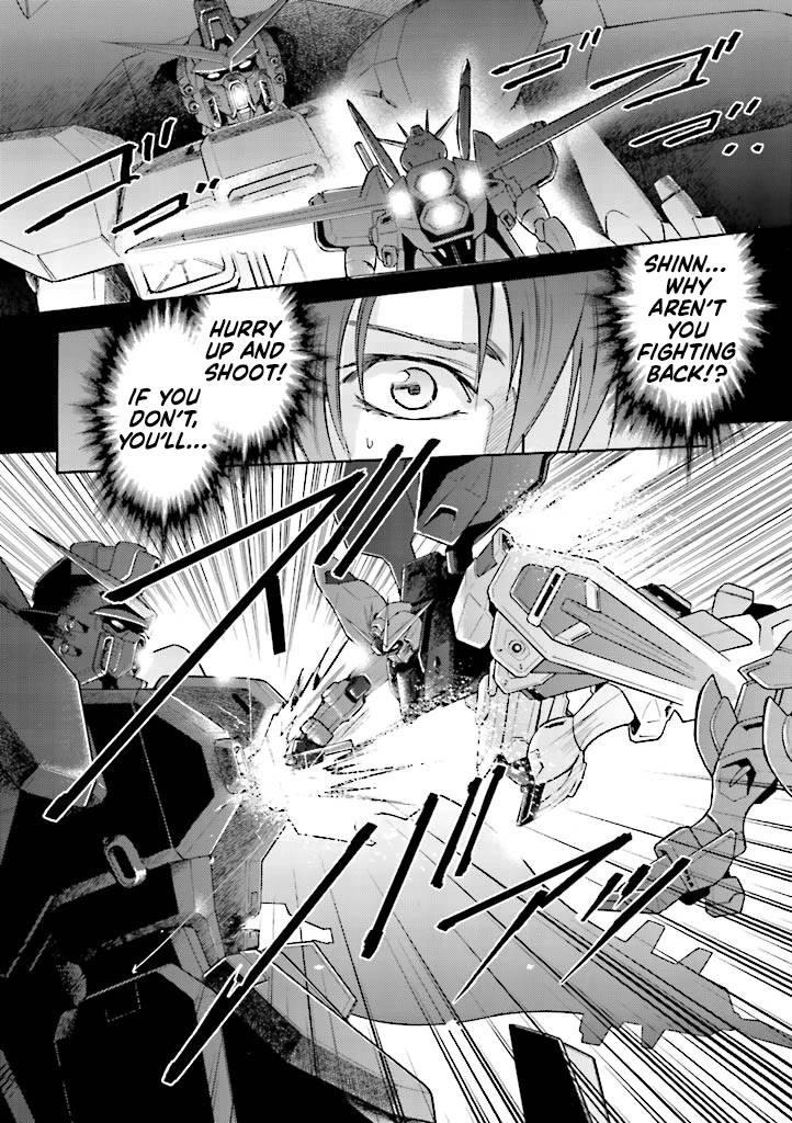 Kidou Senshi Gundam SEED Destiny the Edge Chapter 13 page 8 - Chapter 13: Lock-On