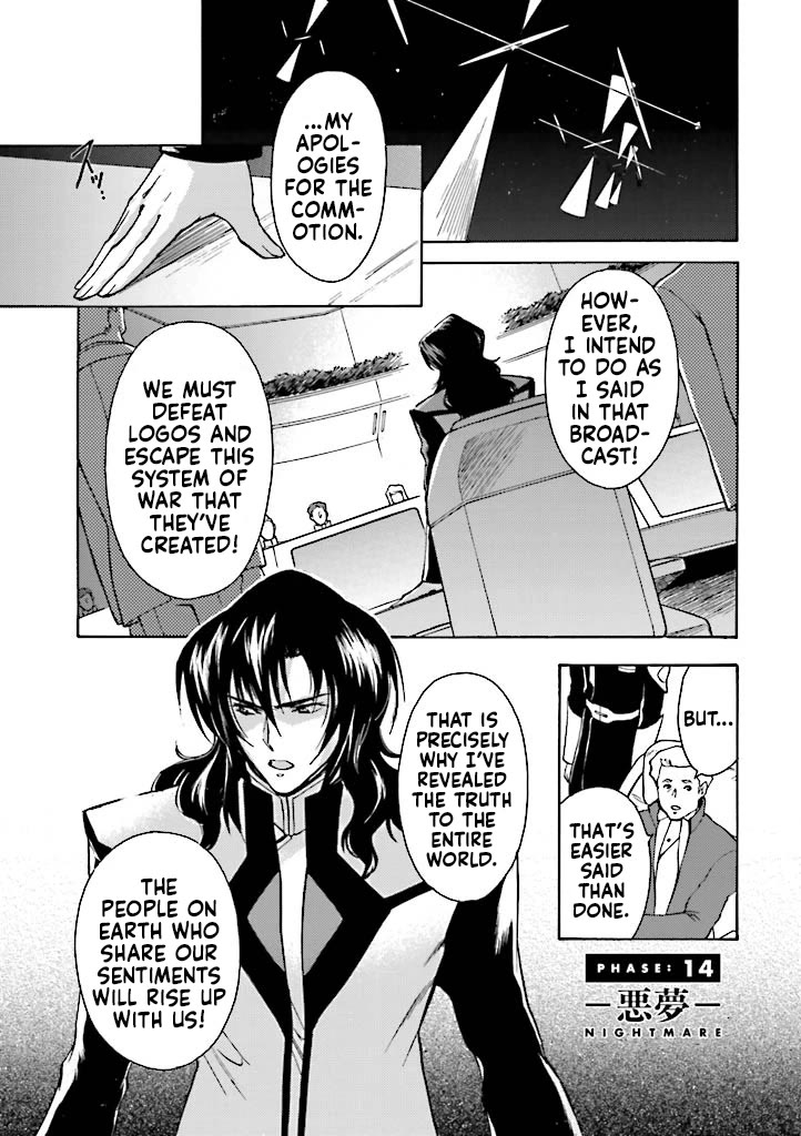 Kidou Senshi Gundam SEED Destiny the Edge Chapter 14 page 1 - Chapter 14: Nightmare