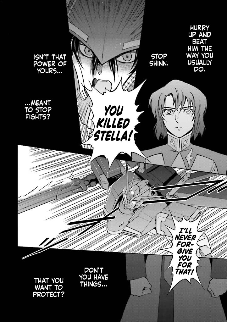 Kidou Senshi Gundam SEED Destiny the Edge Chapter 14 page 19 - Chapter 14: Nightmare