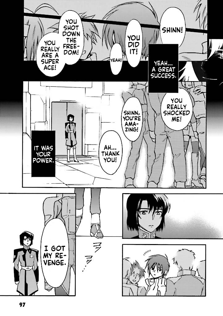 Kidou Senshi Gundam SEED Destiny the Edge Chapter 14 page 28 - Chapter 14: Nightmare