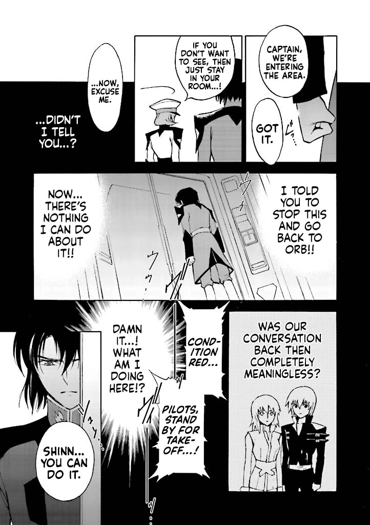 Kidou Senshi Gundam SEED Destiny the Edge Chapter 14 page 7 - Chapter 14: Nightmare