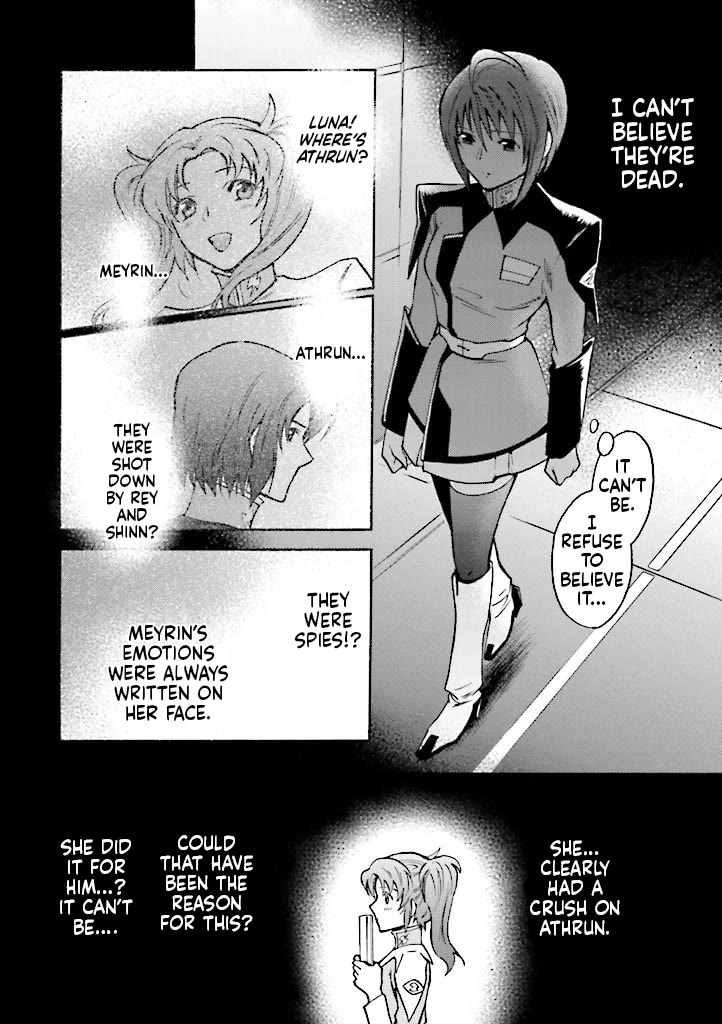Kidou Senshi Gundam SEED Destiny the Edge Chapter 15.5 page 13 - Chapter 15.5: Special Edition: Sisters