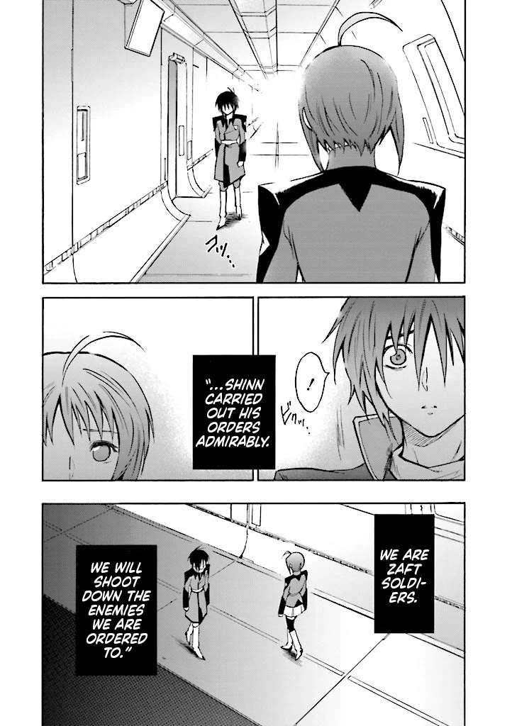 Kidou Senshi Gundam SEED Destiny the Edge Chapter 15.5 page 15 - Chapter 15.5: Special Edition: Sisters