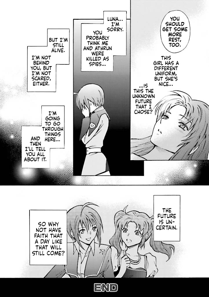 Kidou Senshi Gundam SEED Destiny the Edge Chapter 15.5 page 19 - Chapter 15.5: Special Edition: Sisters