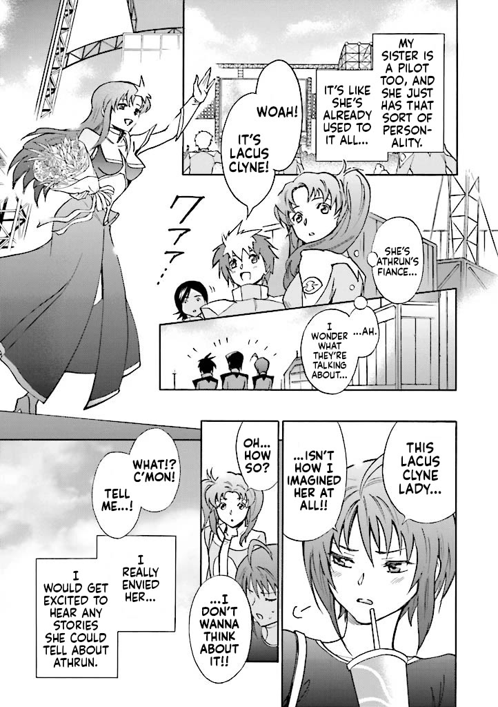Kidou Senshi Gundam SEED Destiny the Edge Chapter 15.5 page 4 - Chapter 15.5: Special Edition: Sisters