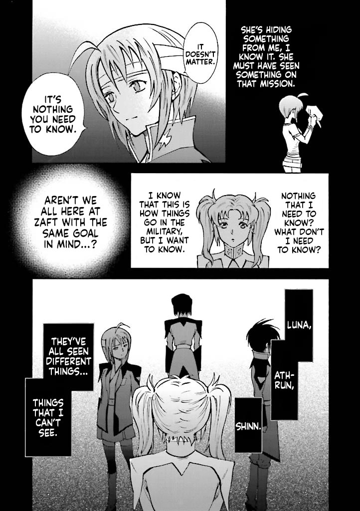 Kidou Senshi Gundam SEED Destiny the Edge Chapter 15.5 page 6 - Chapter 15.5: Special Edition: Sisters