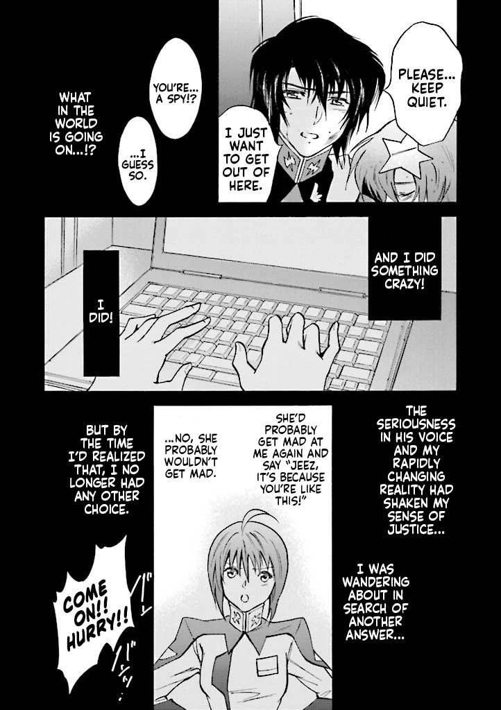Kidou Senshi Gundam SEED Destiny the Edge Chapter 15.5 page 9 - Chapter 15.5: Special Edition: Sisters
