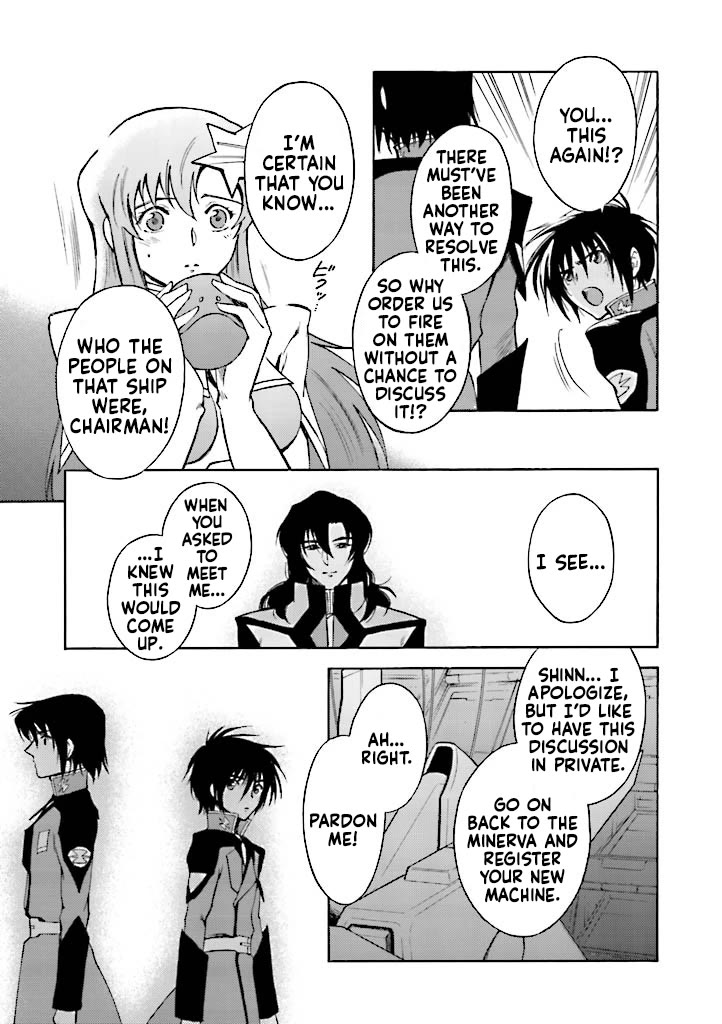 Kidou Senshi Gundam SEED Destiny the Edge Chapter 15 page 15 - Chapter 15: Take Out