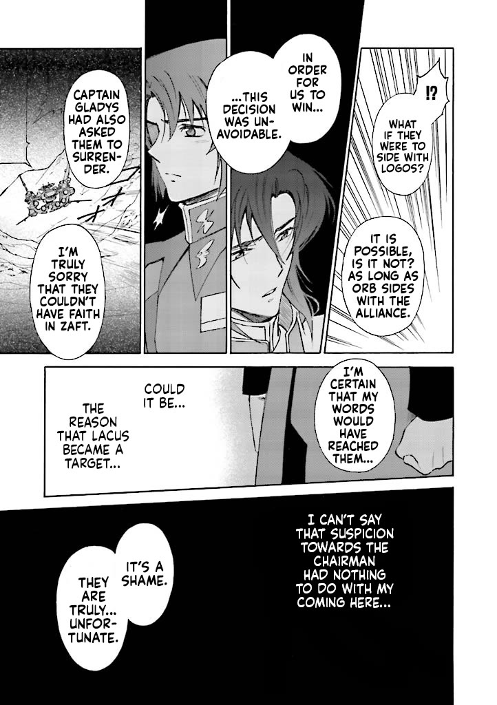 Kidou Senshi Gundam SEED Destiny the Edge Chapter 15 page 17 - Chapter 15: Take Out