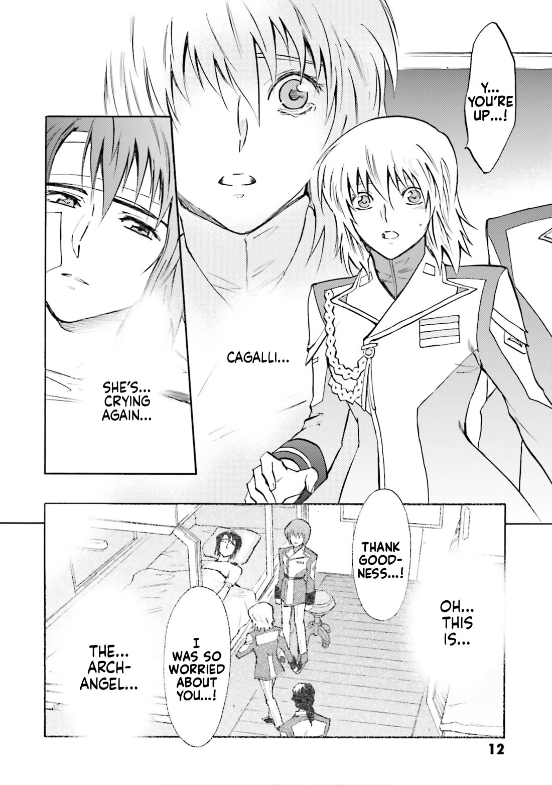 Kidou Senshi Gundam SEED Destiny the Edge Chapter 16 page 12 - Chapter 16: Regret