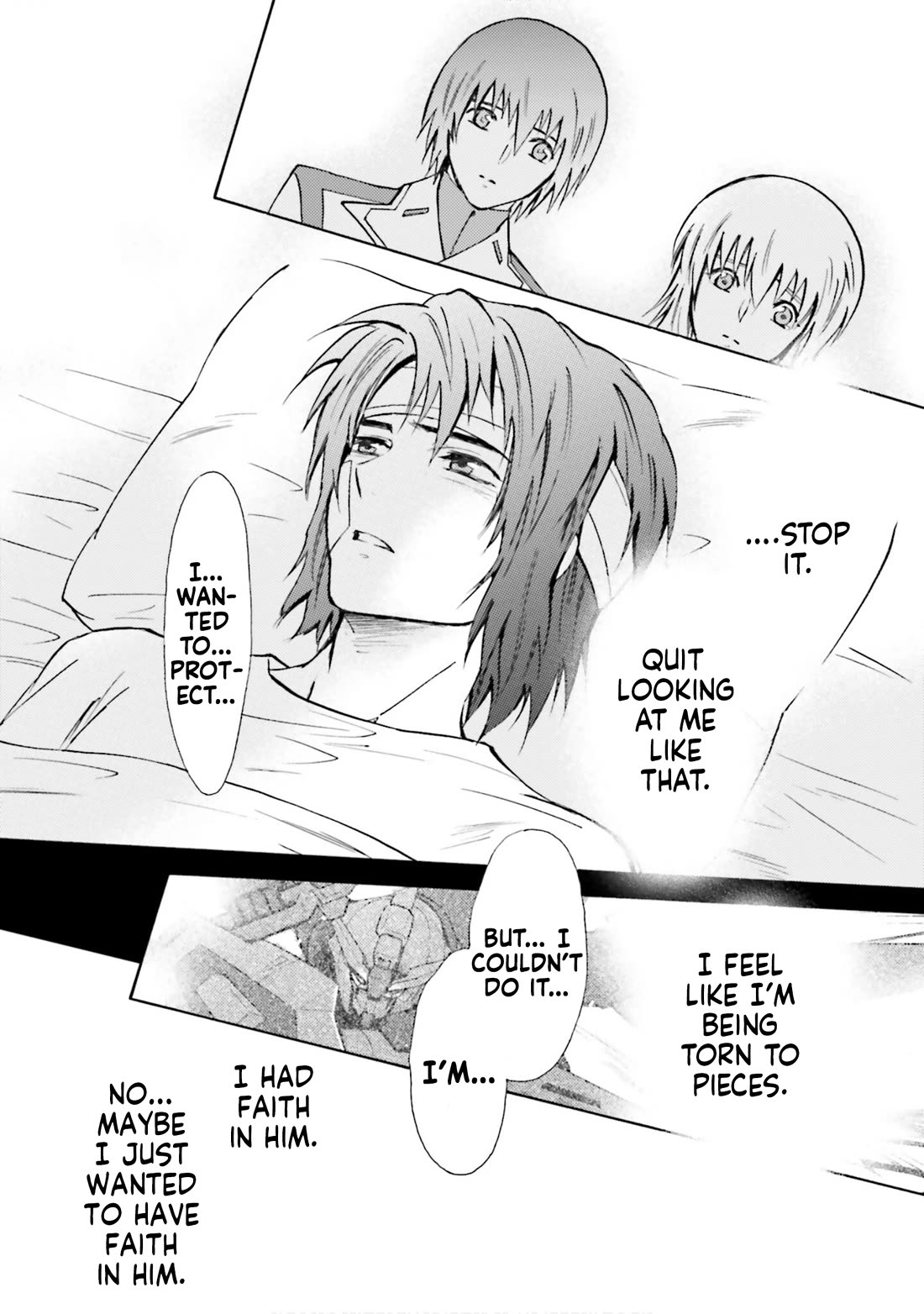 Kidou Senshi Gundam SEED Destiny the Edge Chapter 16 page 14 - Chapter 16: Regret