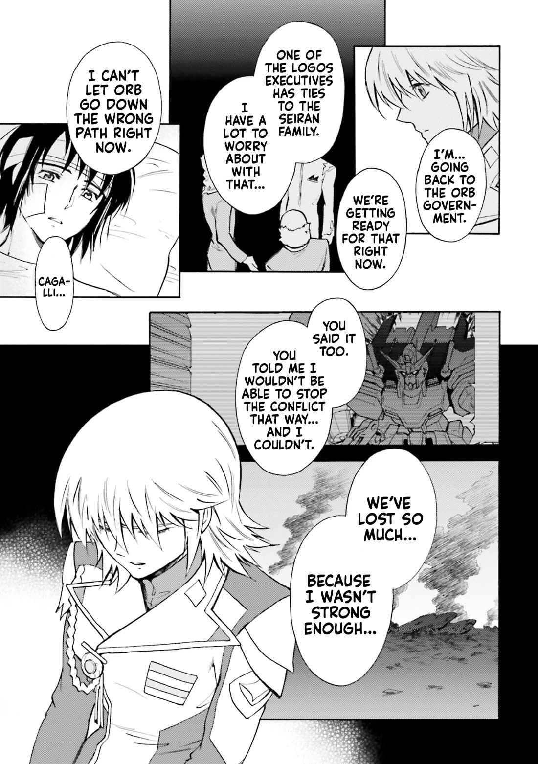 Kidou Senshi Gundam SEED Destiny the Edge Chapter 16 page 17 - Chapter 16: Regret