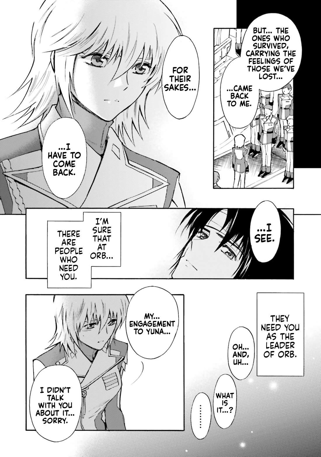 Kidou Senshi Gundam SEED Destiny the Edge Chapter 16 page 18 - Chapter 16: Regret