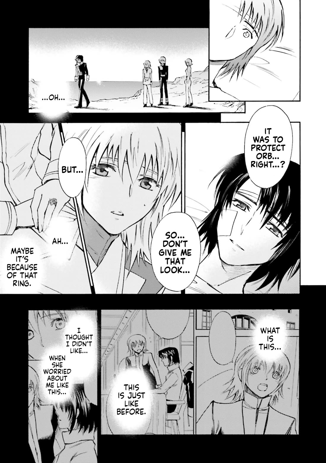 Kidou Senshi Gundam SEED Destiny the Edge Chapter 16 page 19 - Chapter 16: Regret