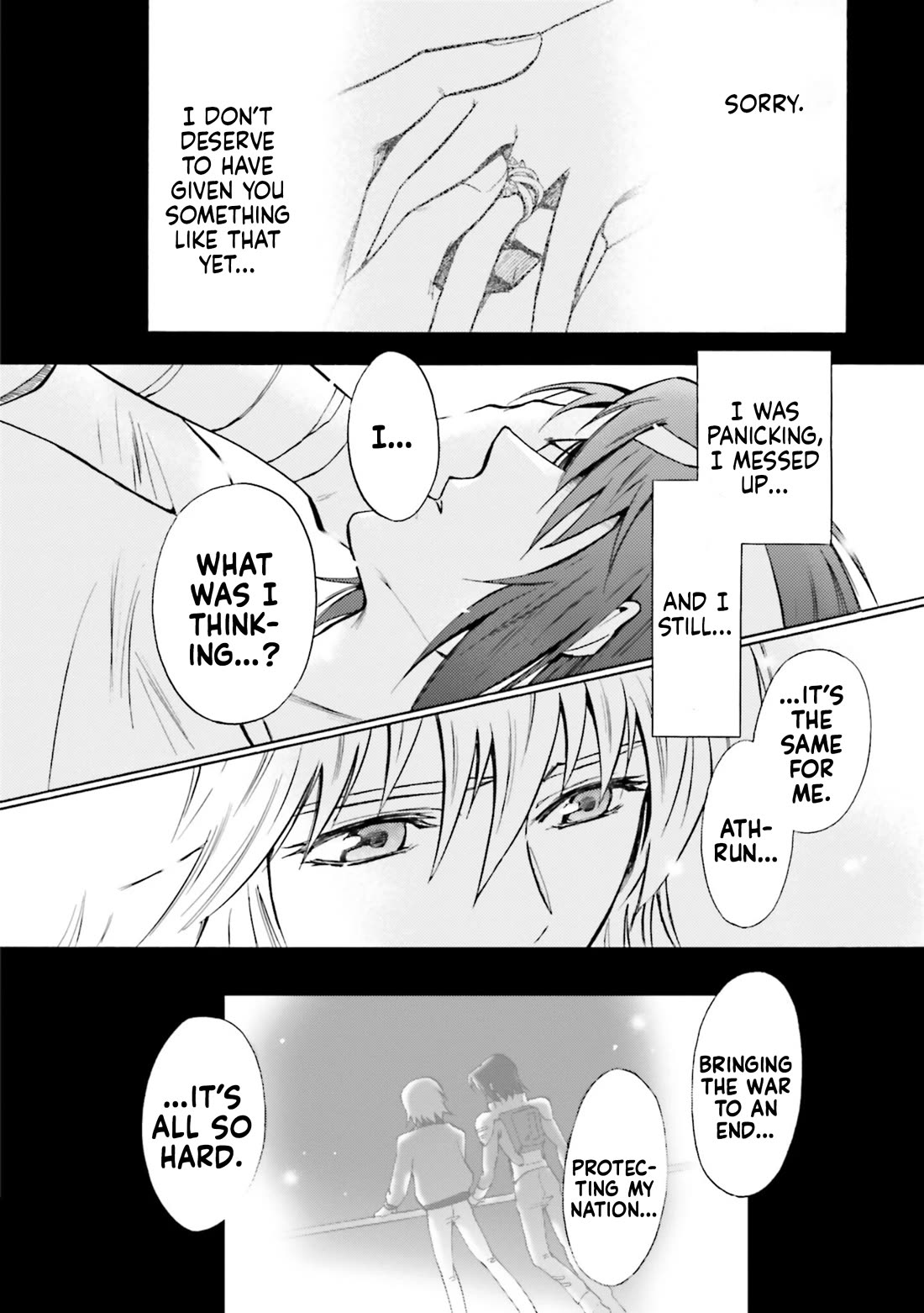 Kidou Senshi Gundam SEED Destiny the Edge Chapter 16 page 20 - Chapter 16: Regret