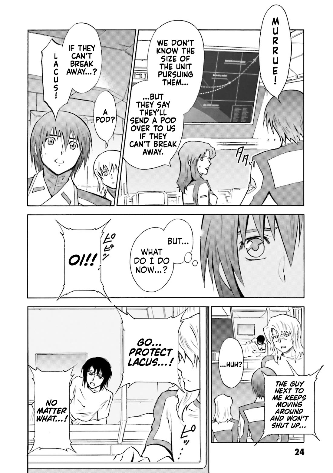 Kidou Senshi Gundam SEED Destiny the Edge Chapter 16 page 24 - Chapter 16: Regret