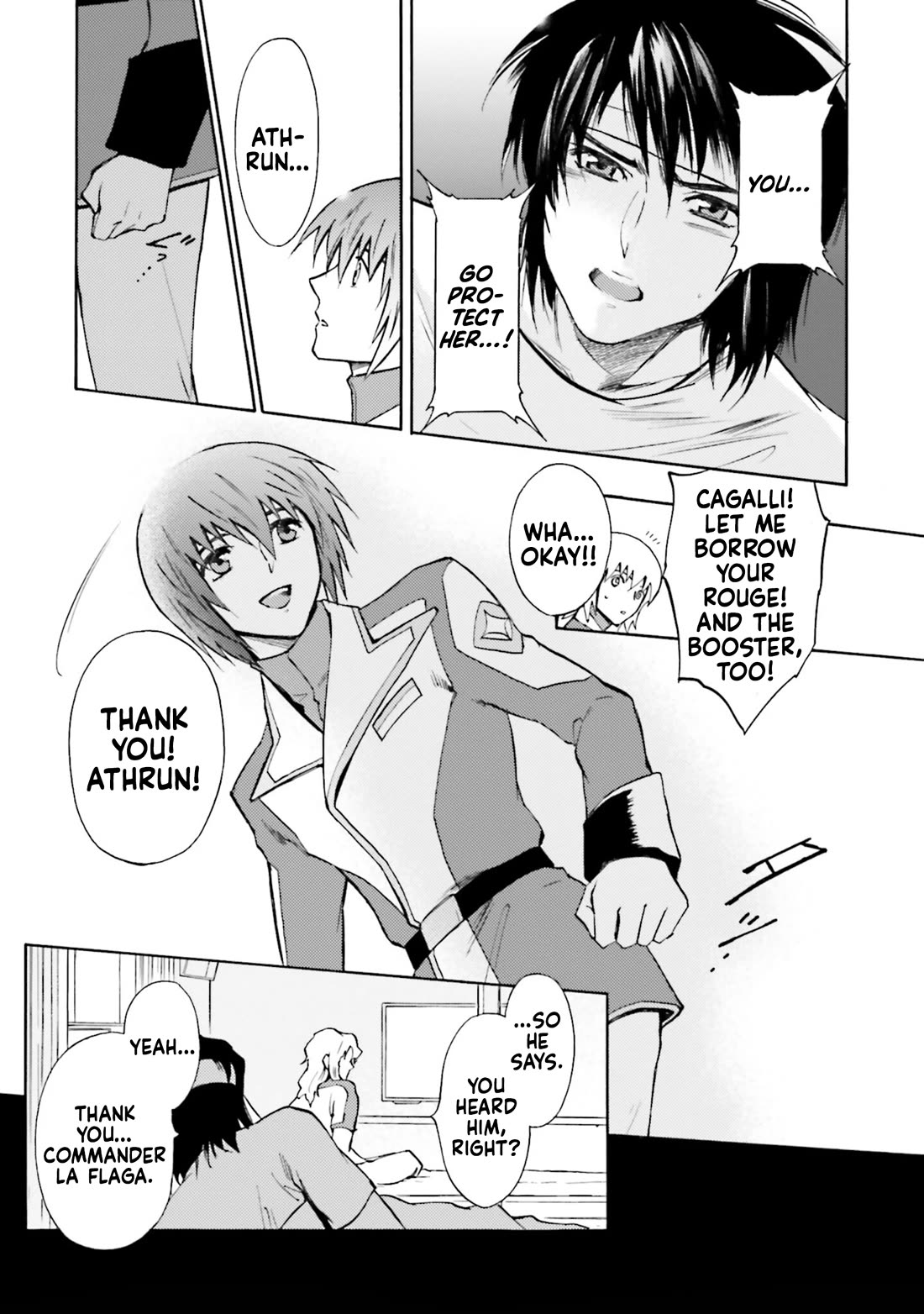 Kidou Senshi Gundam SEED Destiny the Edge Chapter 16 page 25 - Chapter 16: Regret