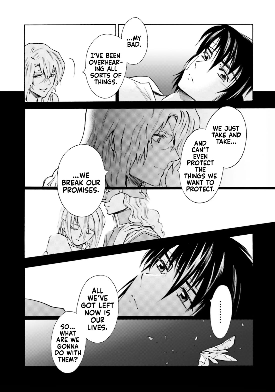 Kidou Senshi Gundam SEED Destiny the Edge Chapter 16 page 27 - Chapter 16: Regret