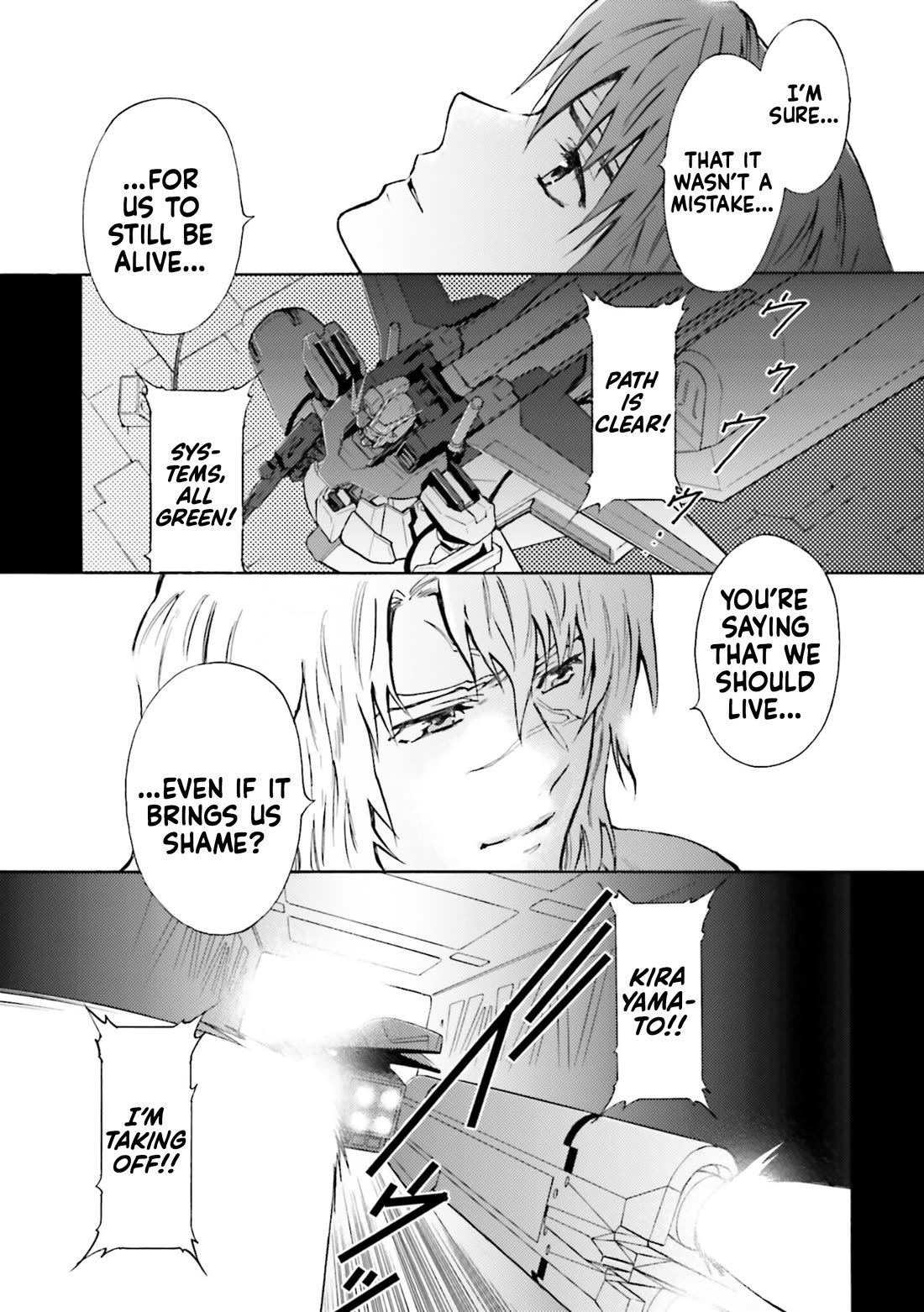 Kidou Senshi Gundam SEED Destiny the Edge Chapter 16 page 29 - Chapter 16: Regret
