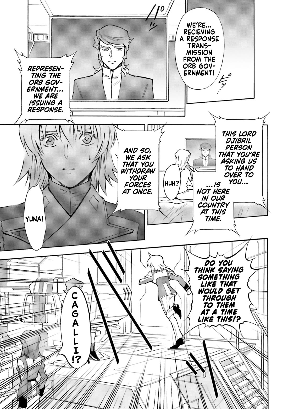 Kidou Senshi Gundam SEED Destiny the Edge Chapter 16 page 33 - Chapter 16: Regret