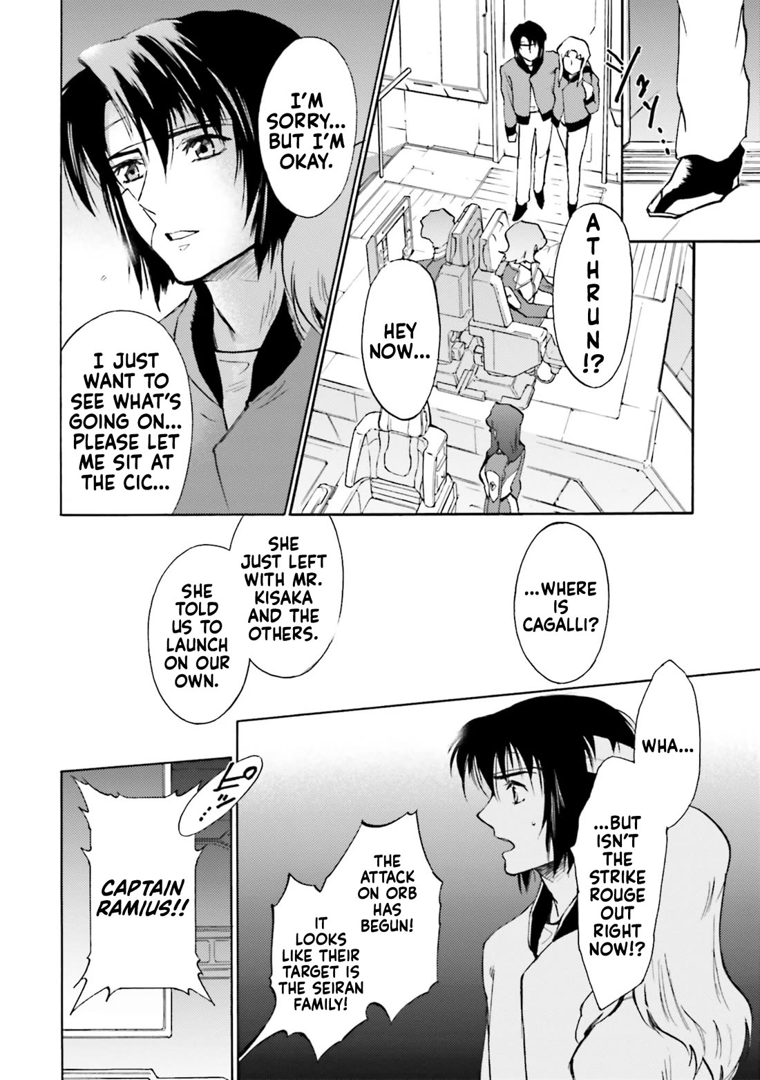 Kidou Senshi Gundam SEED Destiny the Edge Chapter 16 page 36 - Chapter 16: Regret