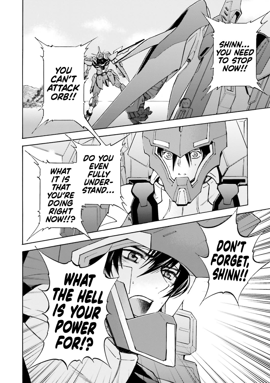 Kidou Senshi Gundam SEED Destiny the Edge Chapter 17 page 22 - Chapter 17: Justice