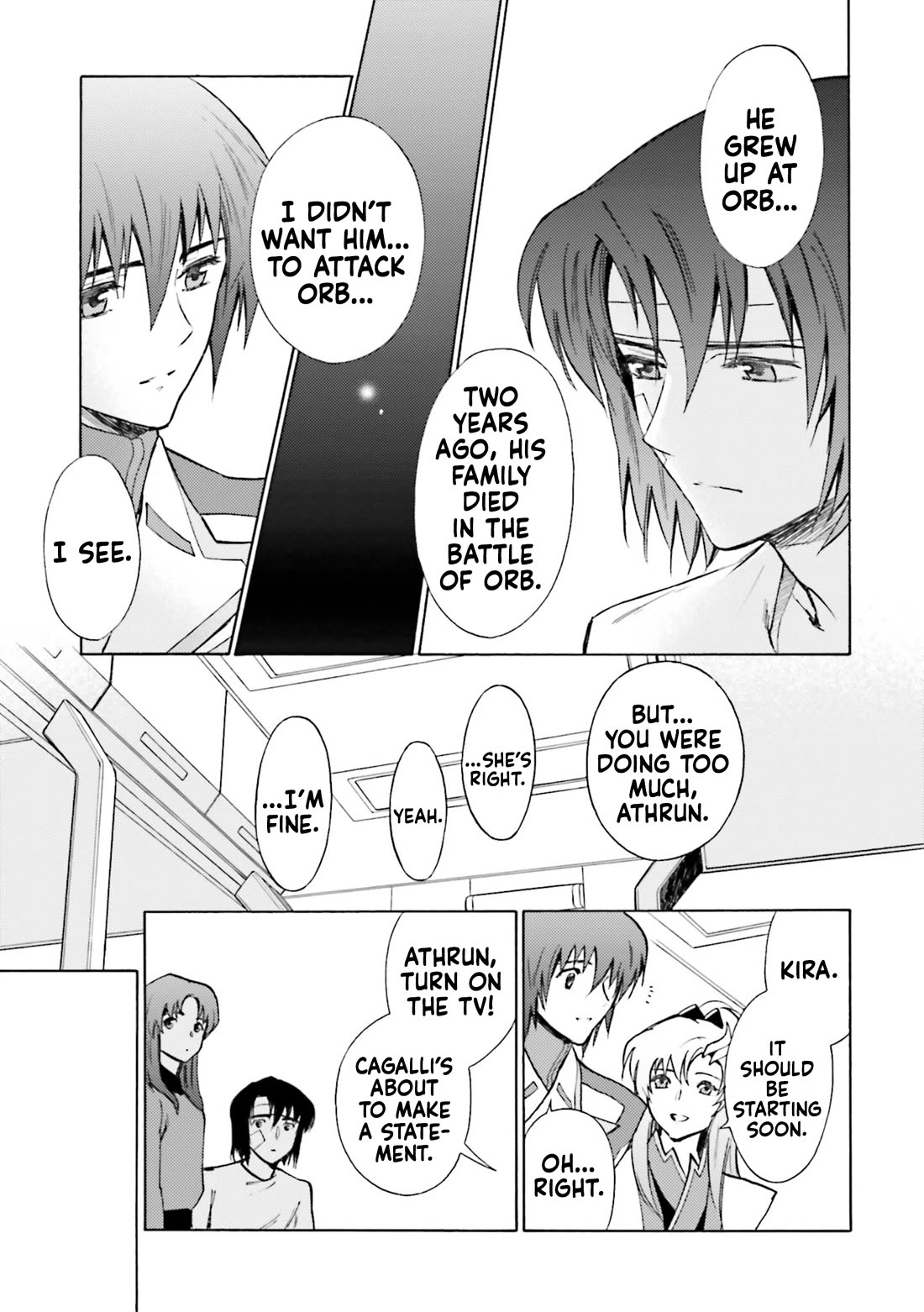 Kidou Senshi Gundam SEED Destiny the Edge Chapter 17 page 33 - Chapter 17: Justice