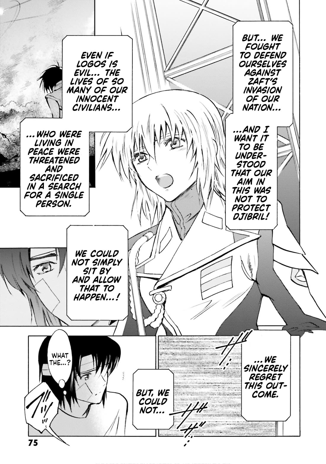 Kidou Senshi Gundam SEED Destiny the Edge Chapter 17 page 35 - Chapter 17: Justice