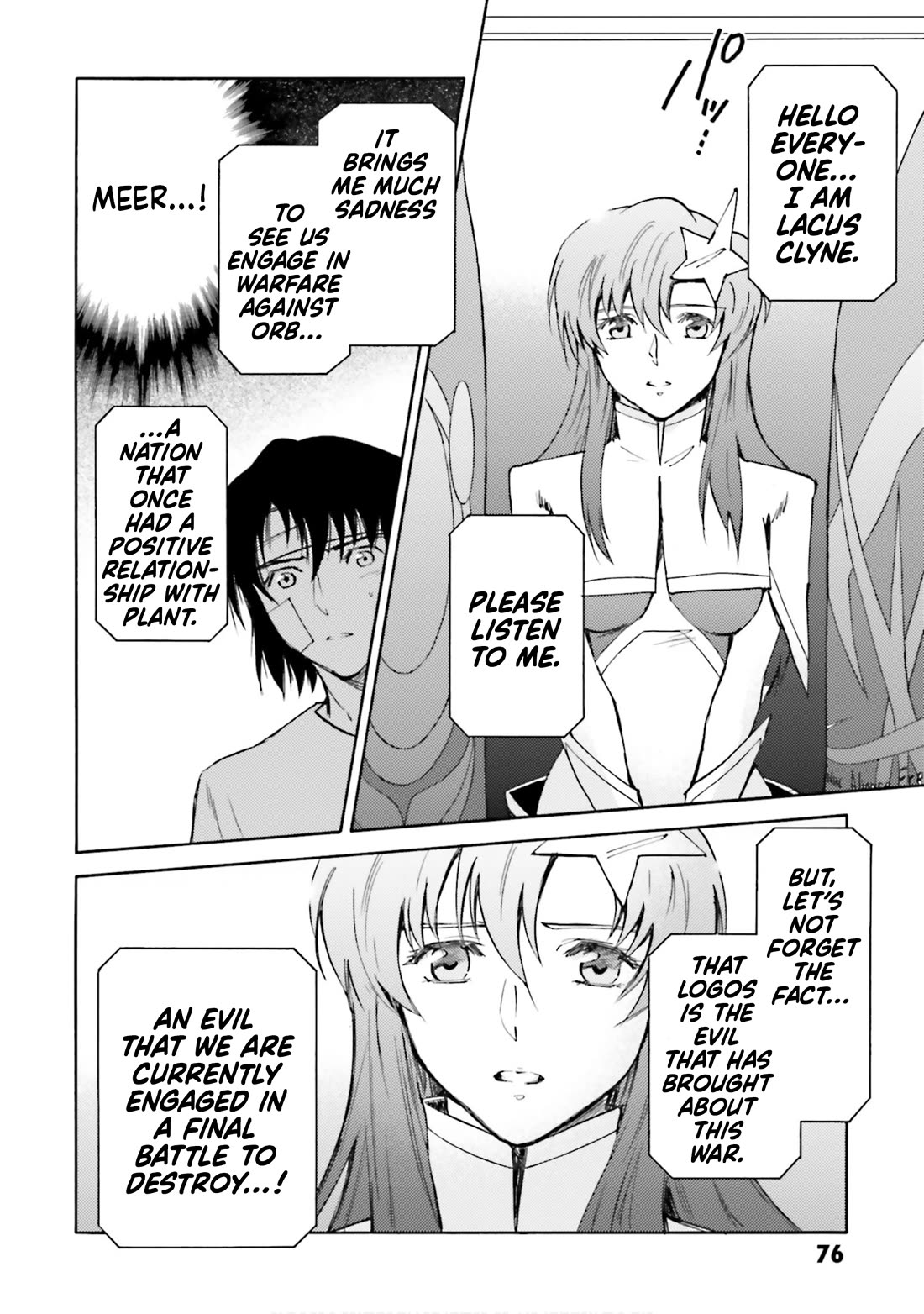 Kidou Senshi Gundam SEED Destiny the Edge Chapter 17 page 36 - Chapter 17: Justice