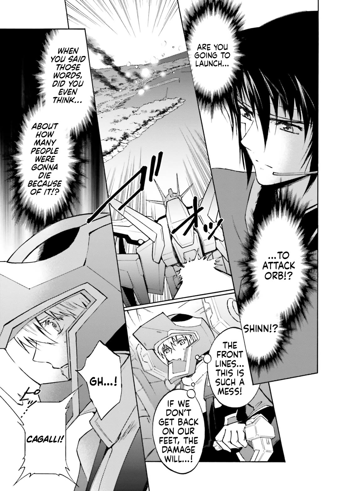 Kidou Senshi Gundam SEED Destiny the Edge Chapter 17 page 4 - Chapter 17: Justice