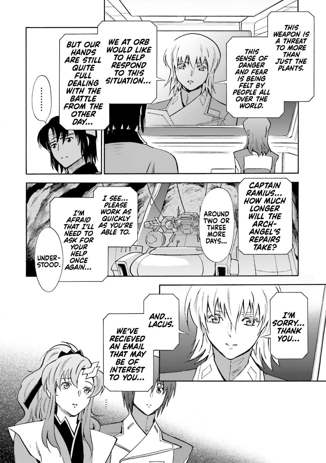 Kidou Senshi Gundam SEED Destiny the Edge Chapter 18 page 11 - Chapter 18: Real