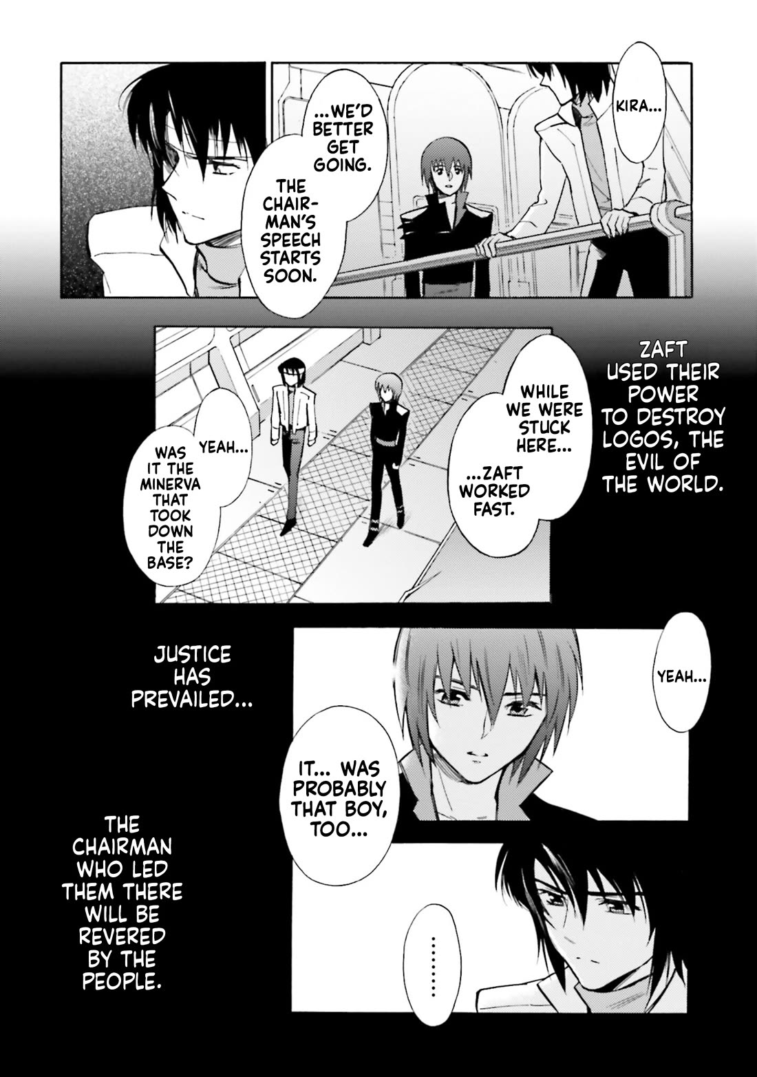 Kidou Senshi Gundam SEED Destiny the Edge Chapter 18 page 31 - Chapter 18: Real