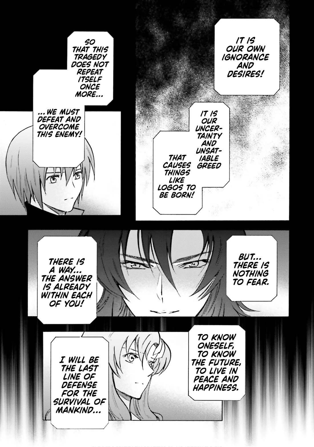 Kidou Senshi Gundam SEED Destiny the Edge Chapter 18 page 34 - Chapter 18: Real