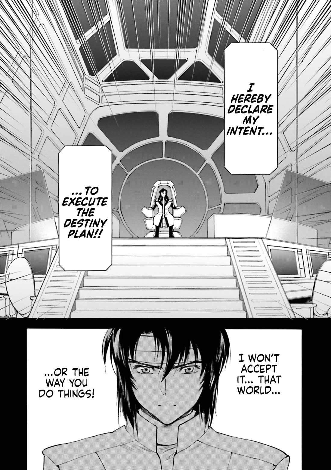 Kidou Senshi Gundam SEED Destiny the Edge Chapter 18 page 35 - Chapter 18: Real