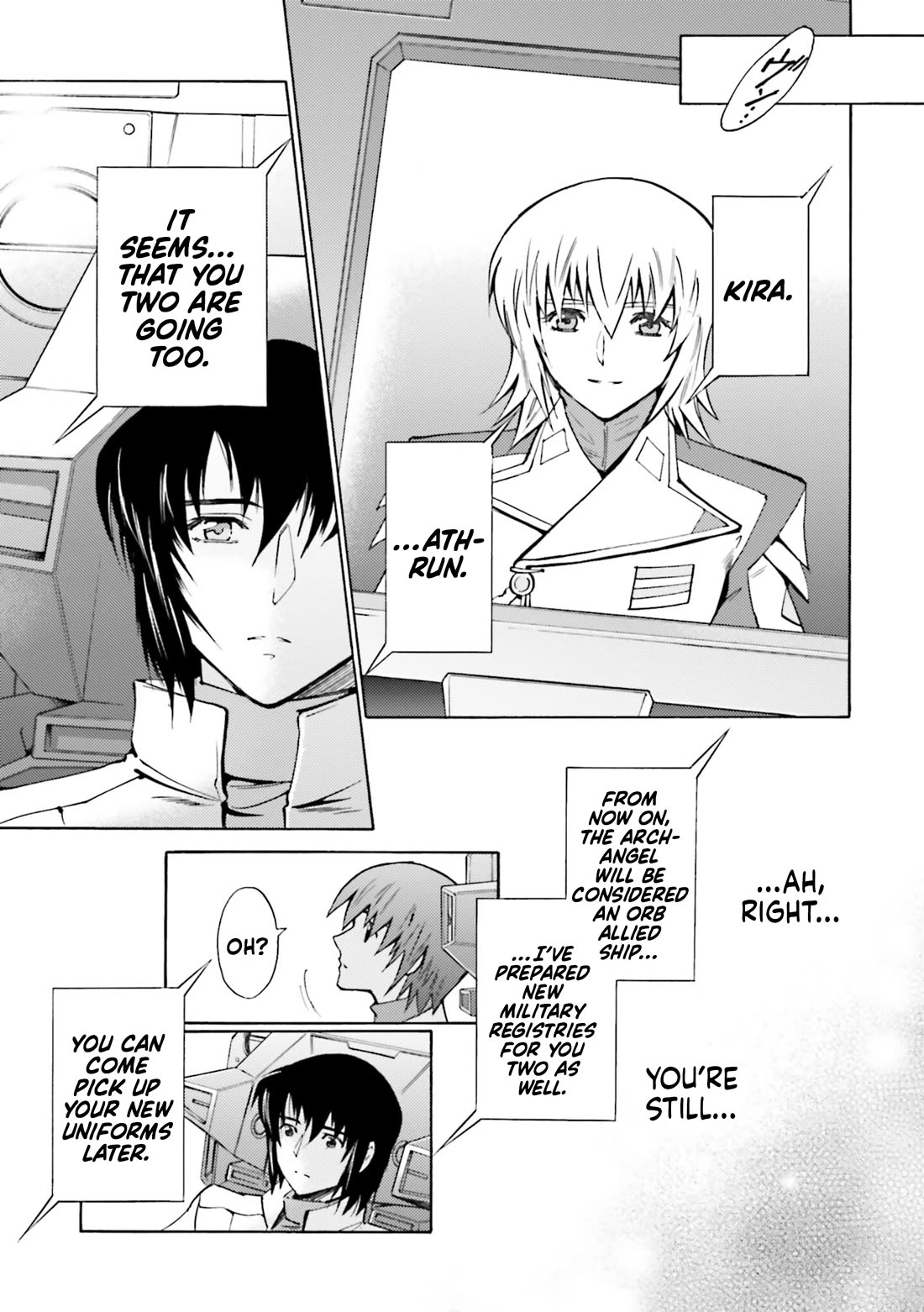 Kidou Senshi Gundam SEED Destiny the Edge Chapter 19 page 10 - Chapter 19: Destiny