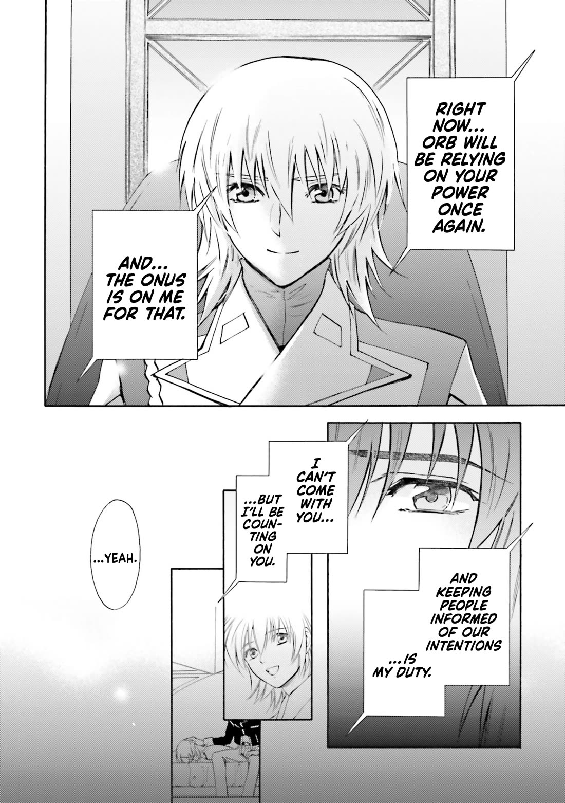Kidou Senshi Gundam SEED Destiny the Edge Chapter 19 page 11 - Chapter 19: Destiny