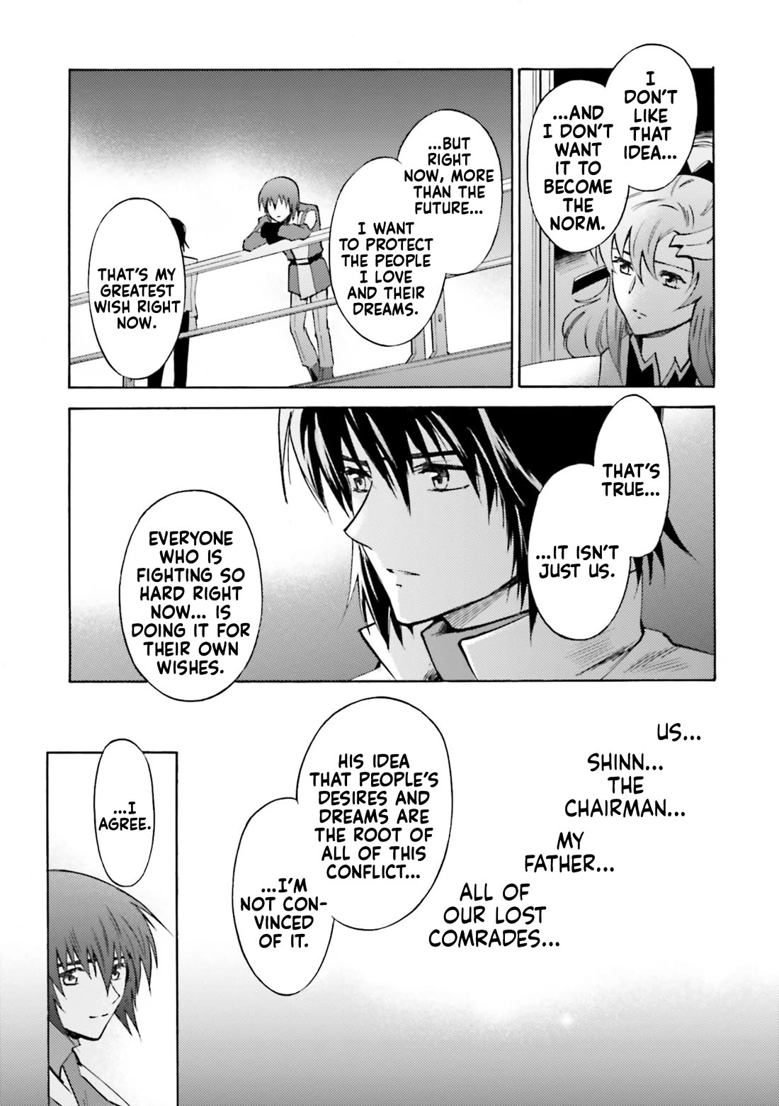 Kidou Senshi Gundam SEED Destiny the Edge Chapter 19 page 14 - Chapter 19: Destiny