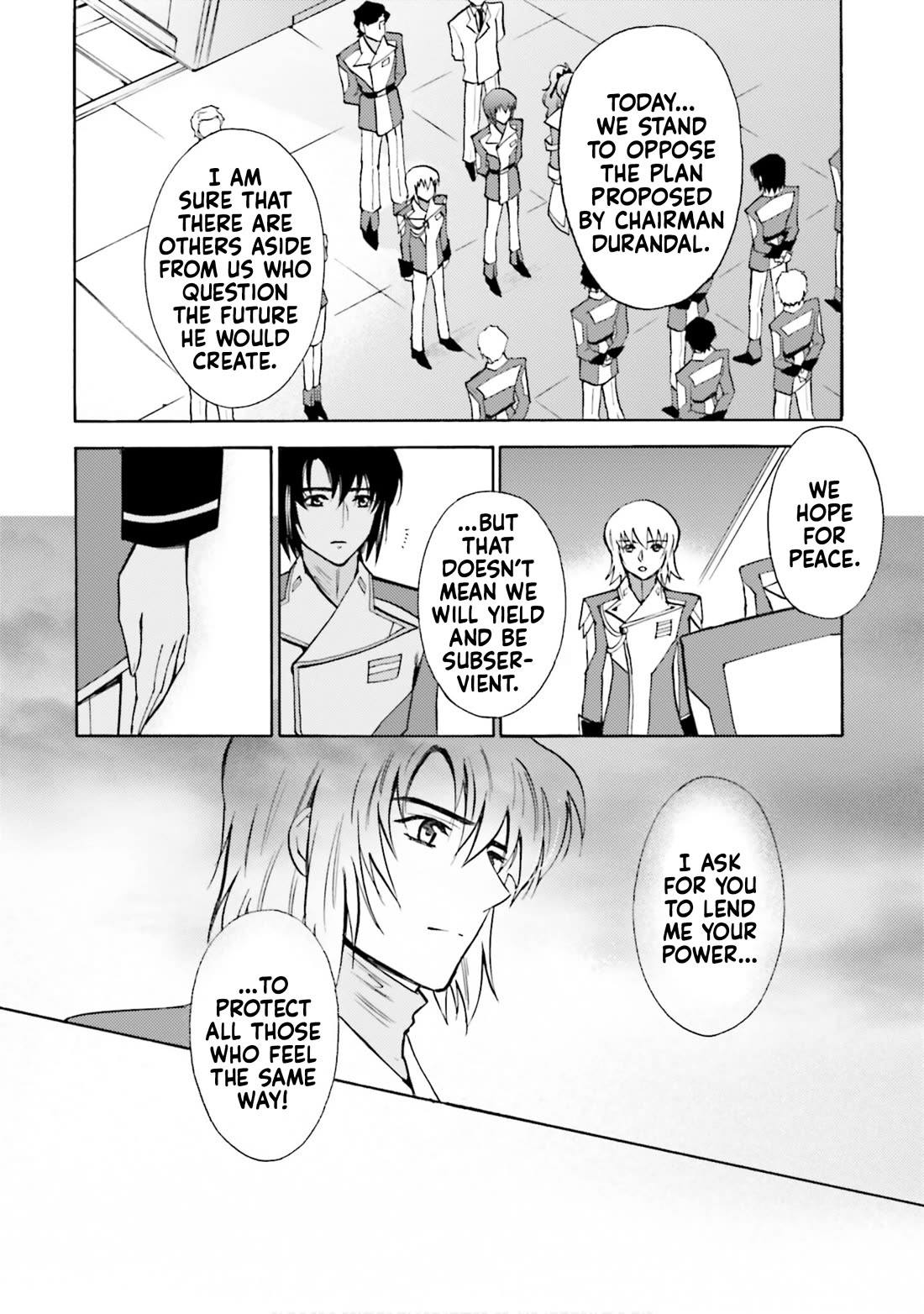Kidou Senshi Gundam SEED Destiny the Edge Chapter 19 page 17 - Chapter 19: Destiny