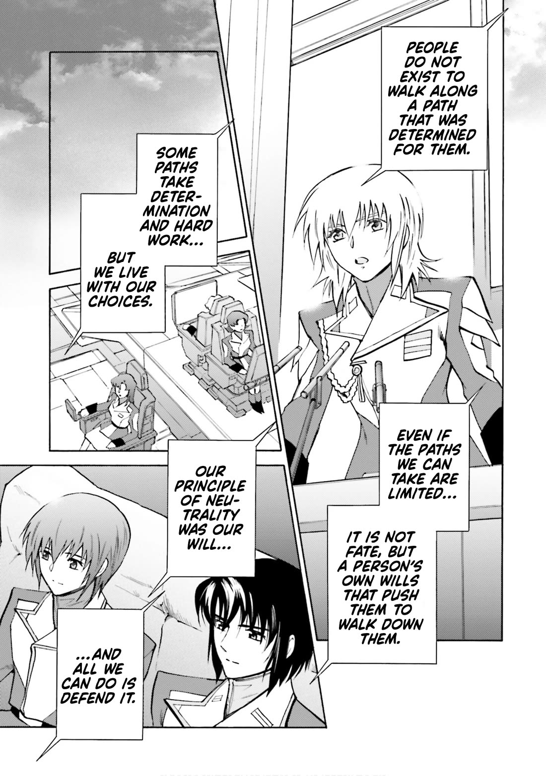 Kidou Senshi Gundam SEED Destiny the Edge Chapter 19 page 22 - Chapter 19: Destiny
