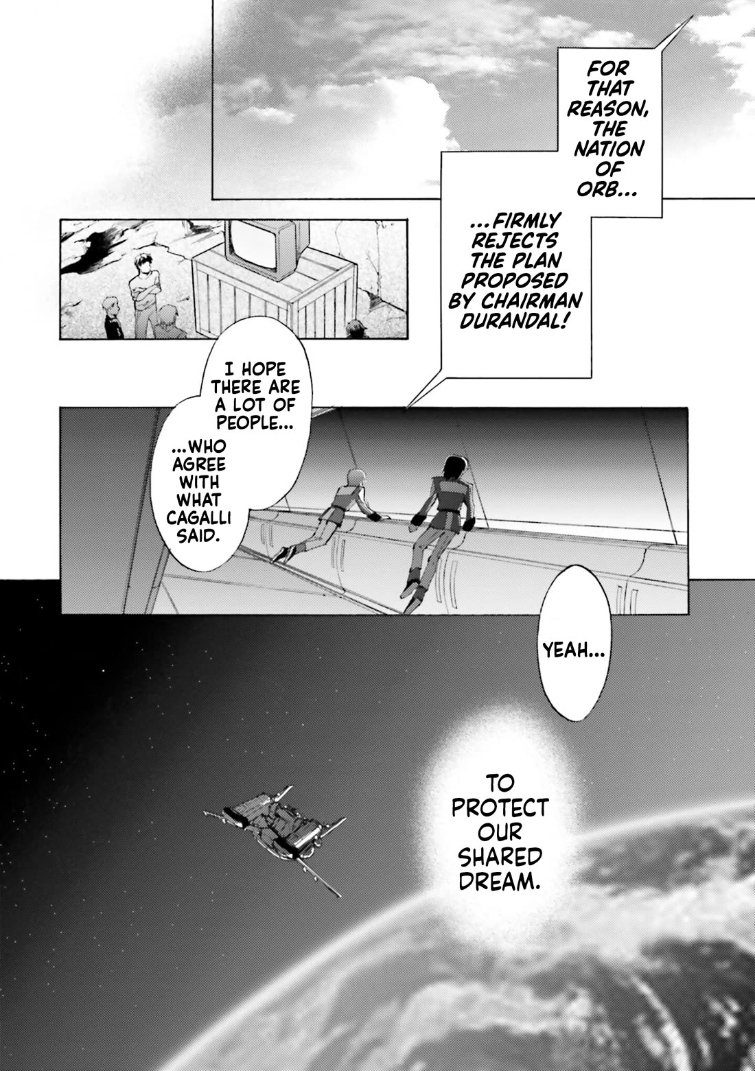 Kidou Senshi Gundam SEED Destiny the Edge Chapter 19 page 23 - Chapter 19: Destiny