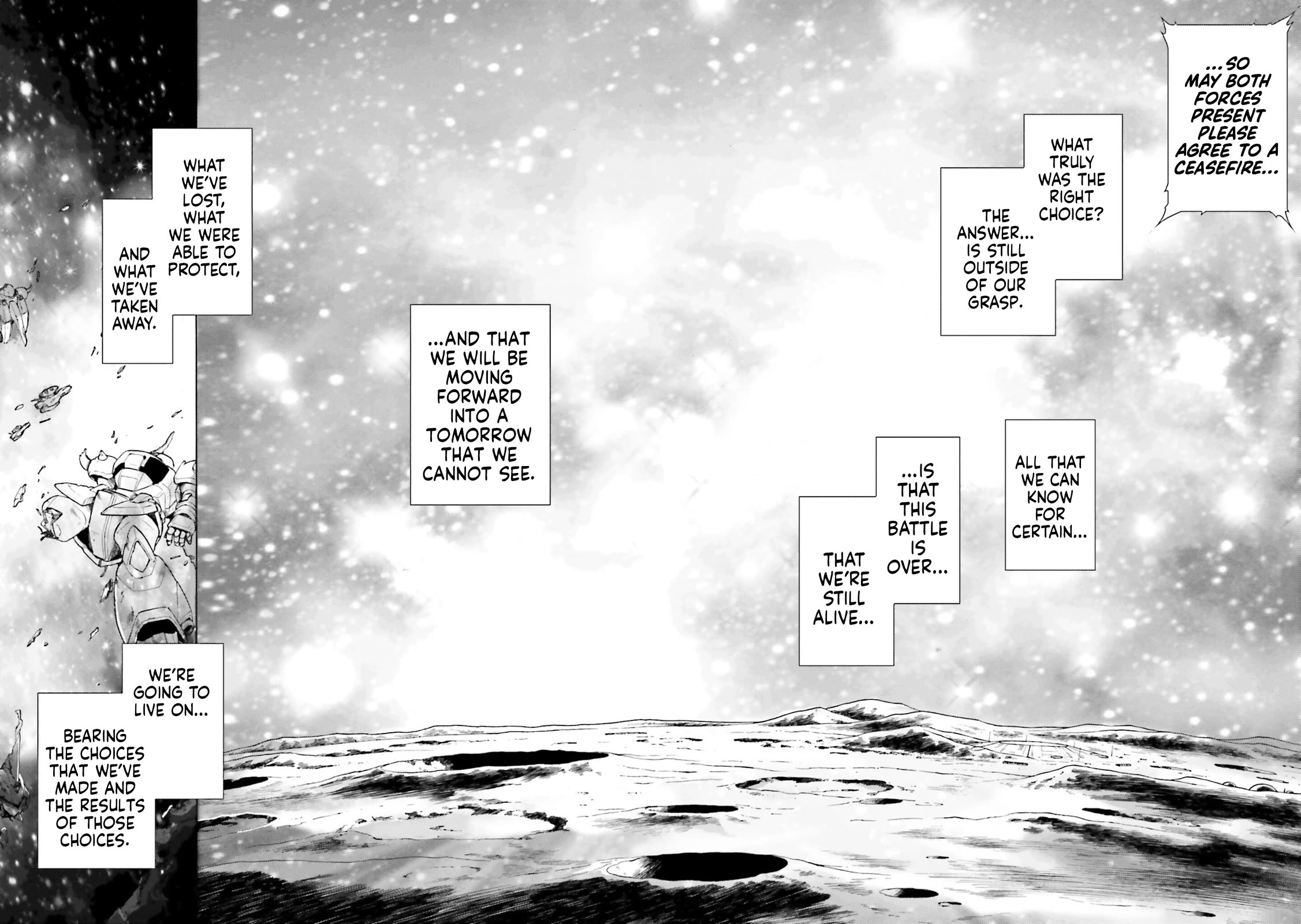 Kidou Senshi Gundam SEED Destiny the Edge Chapter 20 page 47 - Chapter 20: Future [END]