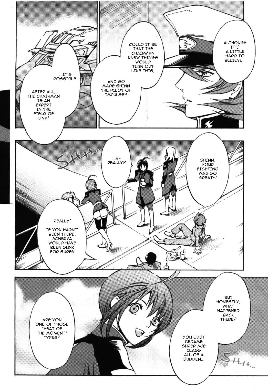 Kidou Senshi Gundam SEED Destiny the Edge Chapter 5 page 10 - Chapter 5: FEEL LOST