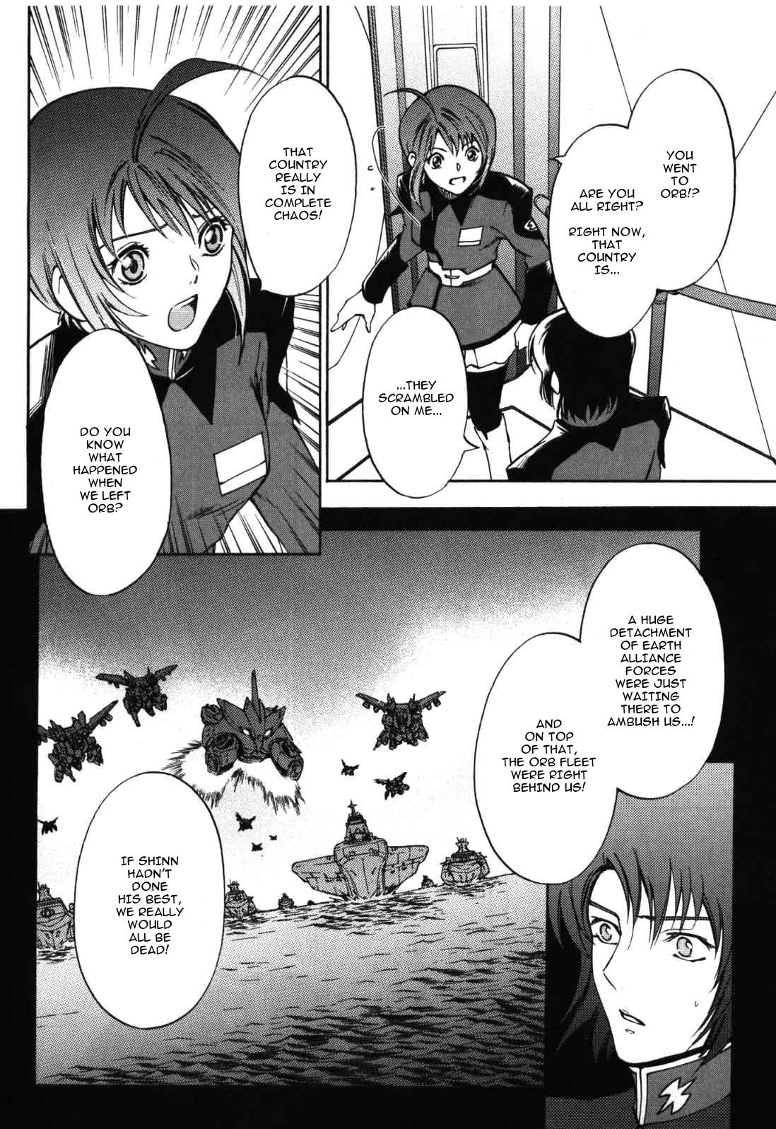 Kidou Senshi Gundam SEED Destiny the Edge Chapter 5 page 16 - Chapter 5: FEEL LOST