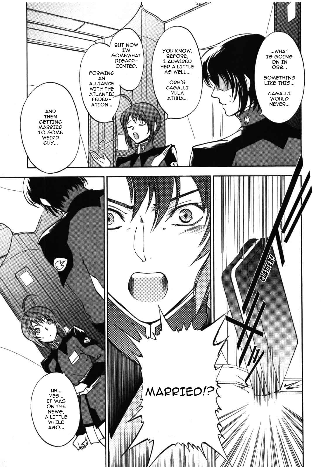 Kidou Senshi Gundam SEED Destiny the Edge Chapter 5 page 17 - Chapter 5: FEEL LOST
