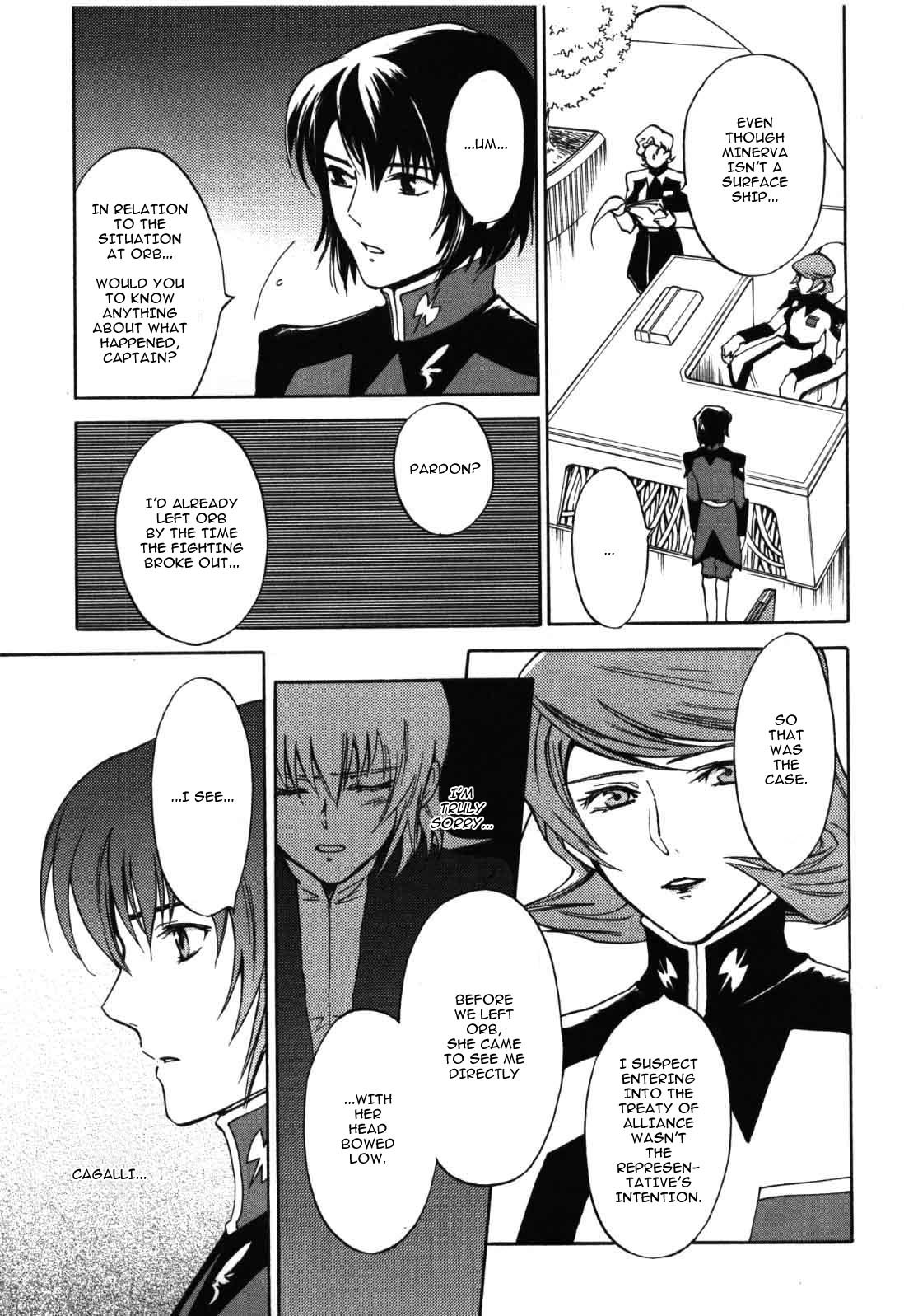 Kidou Senshi Gundam SEED Destiny the Edge Chapter 5 page 19 - Chapter 5: FEEL LOST